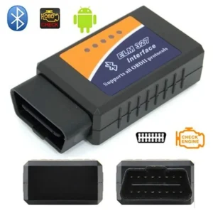 Scanner automatique diagnostic voiture d'interface de Bluetooth ELM327 OBD2 V2.1