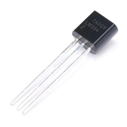 Transistor LM334Z avec trois broches métalliques