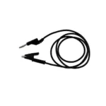 Cordon banane-banane 4mm Noir 0.5M