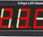 Afficheur LED rouge à 4 chiffres pour projets électroniques