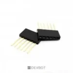 Barrette 2x40 Pin femelle extra long 2.54mm pour arduino