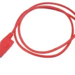 Cordon banane-banane 4 mm Rouge 1 métre meilleur qualité