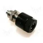 Fiche Banane Femelle sécurisé 4mm NOIR