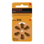 Pile Kodak Hearing 312 B6