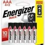 Pile AAA Energizer Alcaline 4+2P