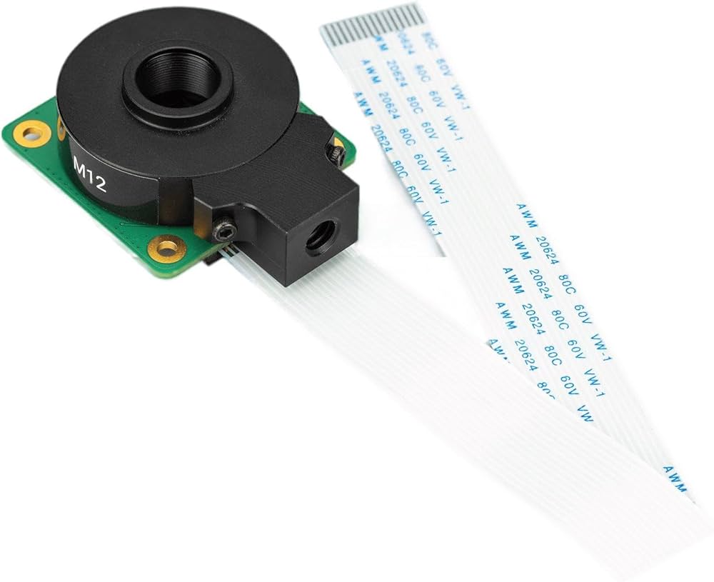Caméra HQ 12 Mpx M12 SC0870 pour Raspberry Pi Caméra HQ 12 Mpx M12 SC0870 pour Raspberry Pi – Image 1