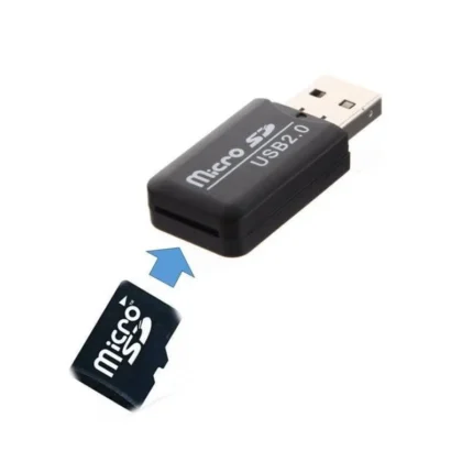lecteur micro sd - Lecteur carte mémoire Micro SD – USB - Didactico Tunisie