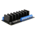 Module Relais OMRON 8CH 5V SSR 250V/2A Avec Fusible 2A