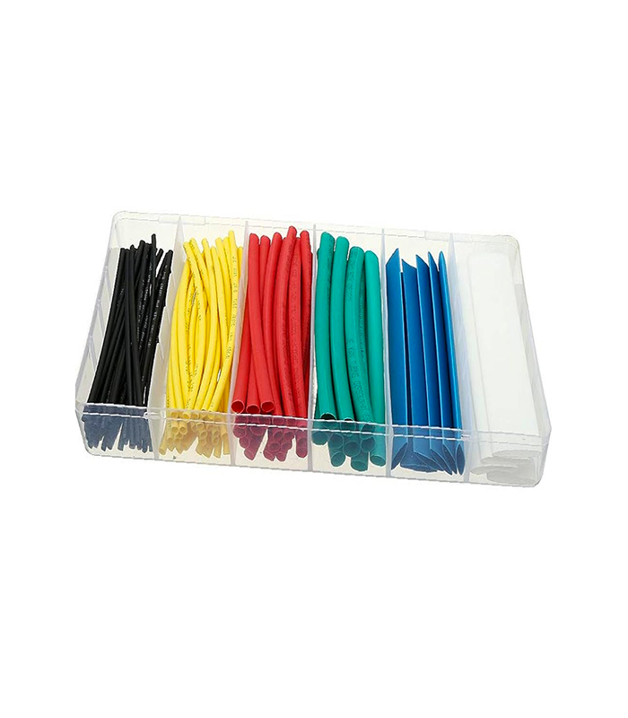 Kit de gaines thermorétractables multicolores gaine thermorétractable noir - Didactico Tunisie