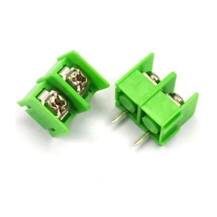 bornier vert kf7620 - Bornier à barrière Vert KF7620 2Pin 7.62 mm - Didactico Tunisie