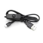 câble usb micro - Cable USB/ micro USB avec bouton on/off - Didactico Tunisie