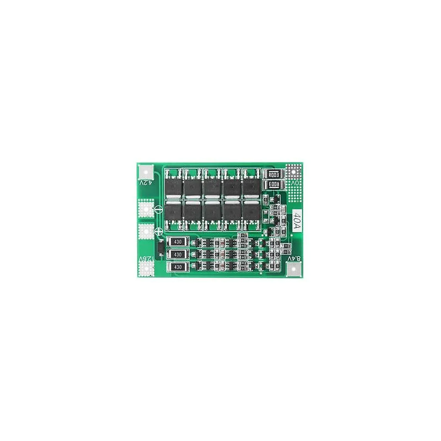 Carte de protection BMS 3S 40A 12.6V carte bms 3s - Carte de protection BMS 3S 40A 12.6V - Didactico Tunisie