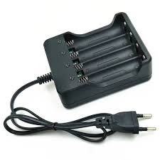 chargeur batterie 18650 - Chargeur quatre batterie 18650 3,7V - Didactico Tunisie