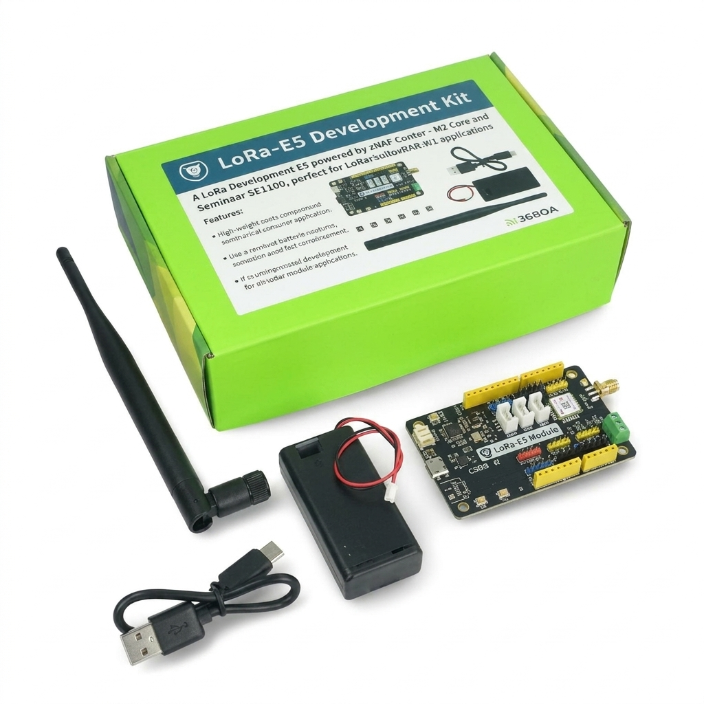 kit iot lora-e5 - Kit de developpement IOT LORA-e5 base sur STM32WLE5JC avec le protocole LoraWAN SEEEDSTUDIO 113990934 - Didactico Tunisie