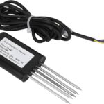 sonde sol rs485 - Sonde capteur au sol avec câble de 2M, 5 broches, sortie RS485, température + humidité + NPK + PH + EC - Didactico Tunisie
