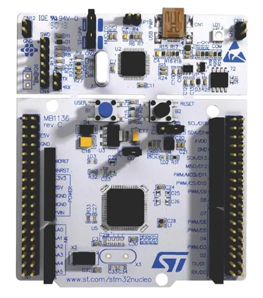 carte developpement stm32 - Carte de developpement STM32 NUCLEO-F411RE - Didactico Tunisie