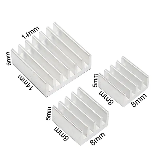 dissipateurs chaleur raspberry - Ensemble de dissipateurs de chaleur en aluminium 3 en 1 pour Raspberry Pi 3/4 - Didactico Tunisie