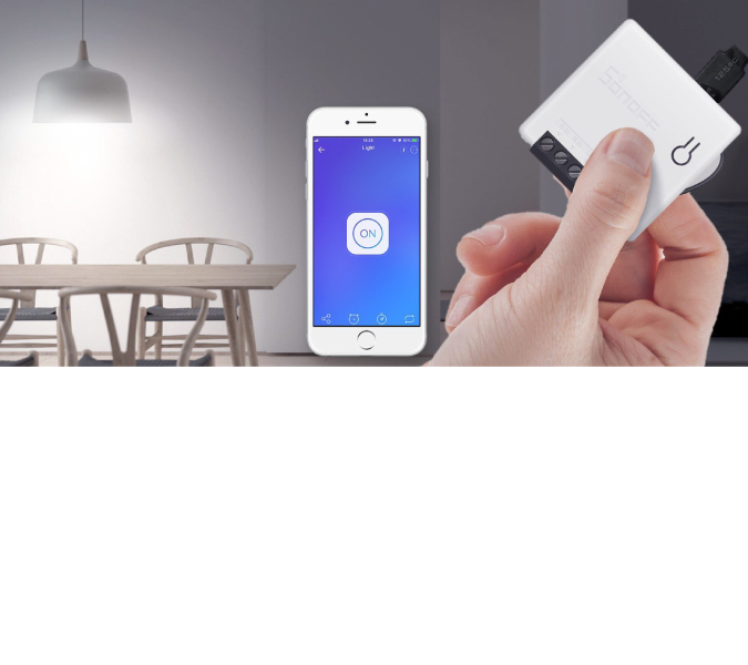 Interrupteur WiFi contrôlé par smartphone avec application ON