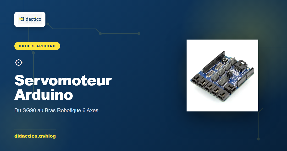 Servomoteur Arduino : Du SG90 au Bras Robotique 6 Axes