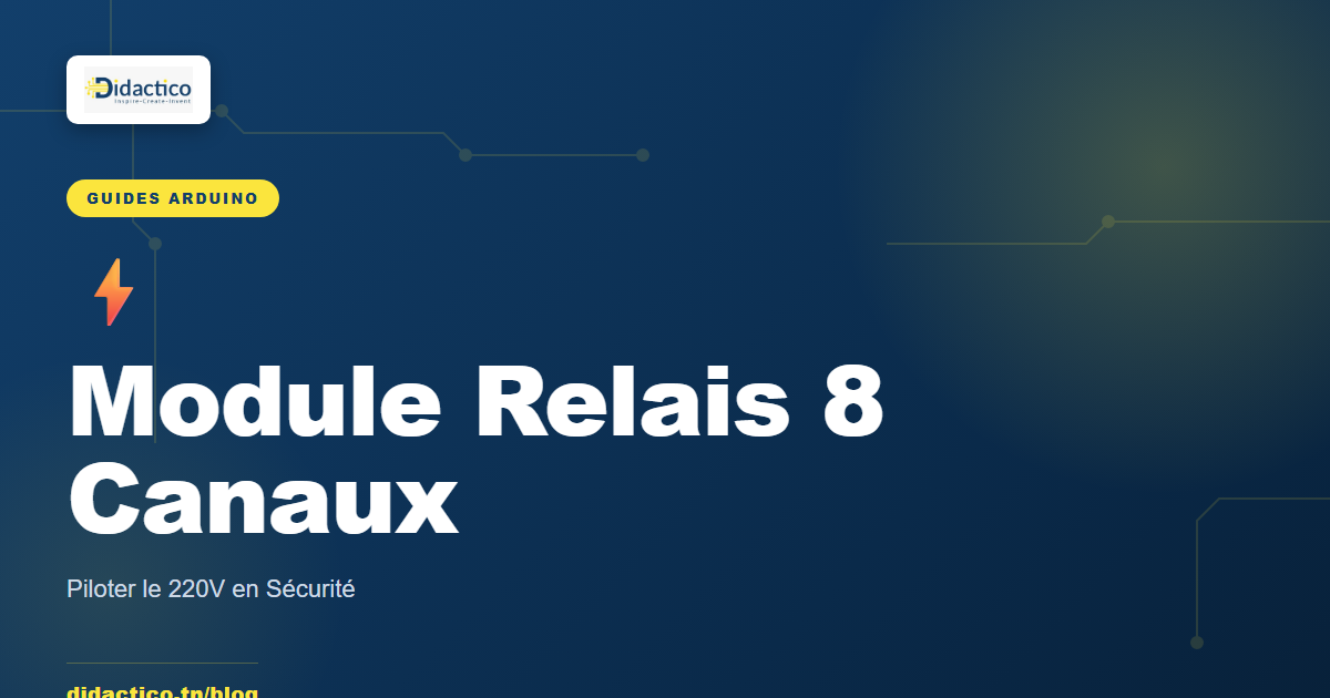 Module Relais 8 Canaux Arduino : Piloter le 220V en Sécurité (Guide Pro)