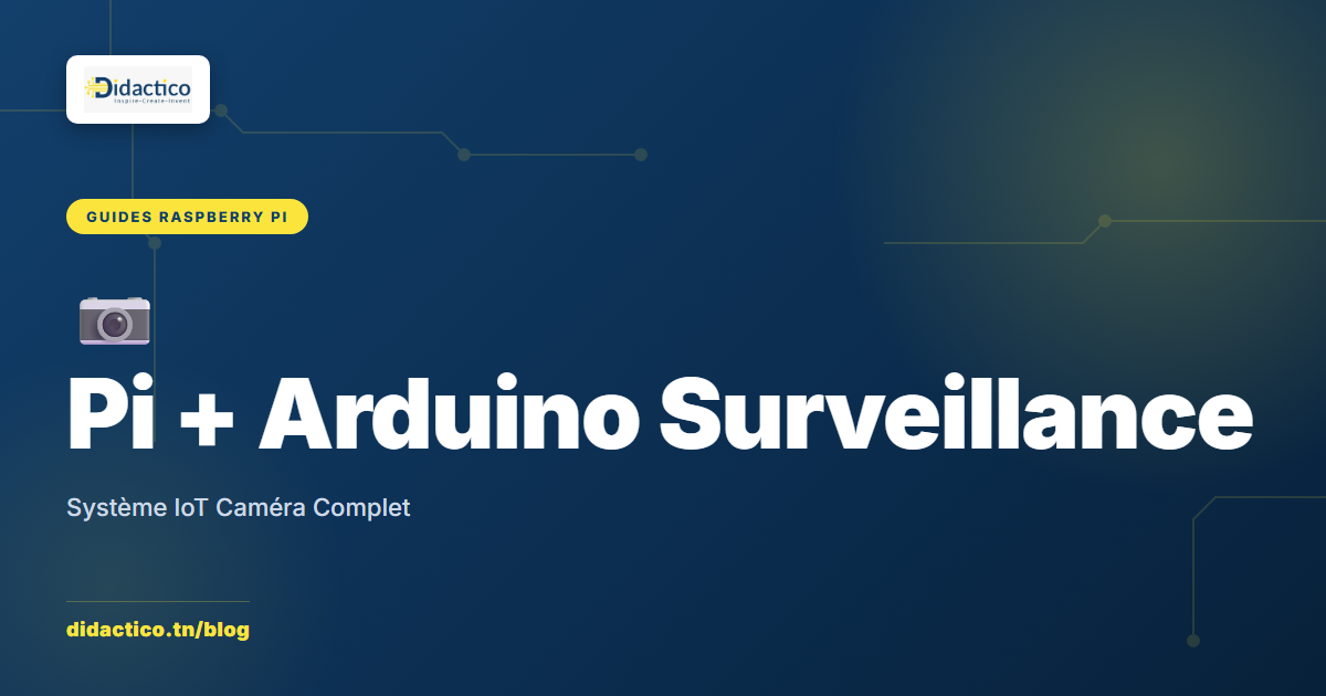 Raspberry Pi + Arduino : Système de Surveillance IoT Complet en Tunisie