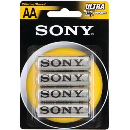 batterie 4aa sony - Batterie 4*AA SONY - Didactico Tunisie