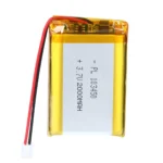 Batterie lipo rechargeable au lithium 3.7v 2000MAH