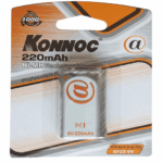 Batterie rechargeable KONNOC - NIMH-9V - 220mAh