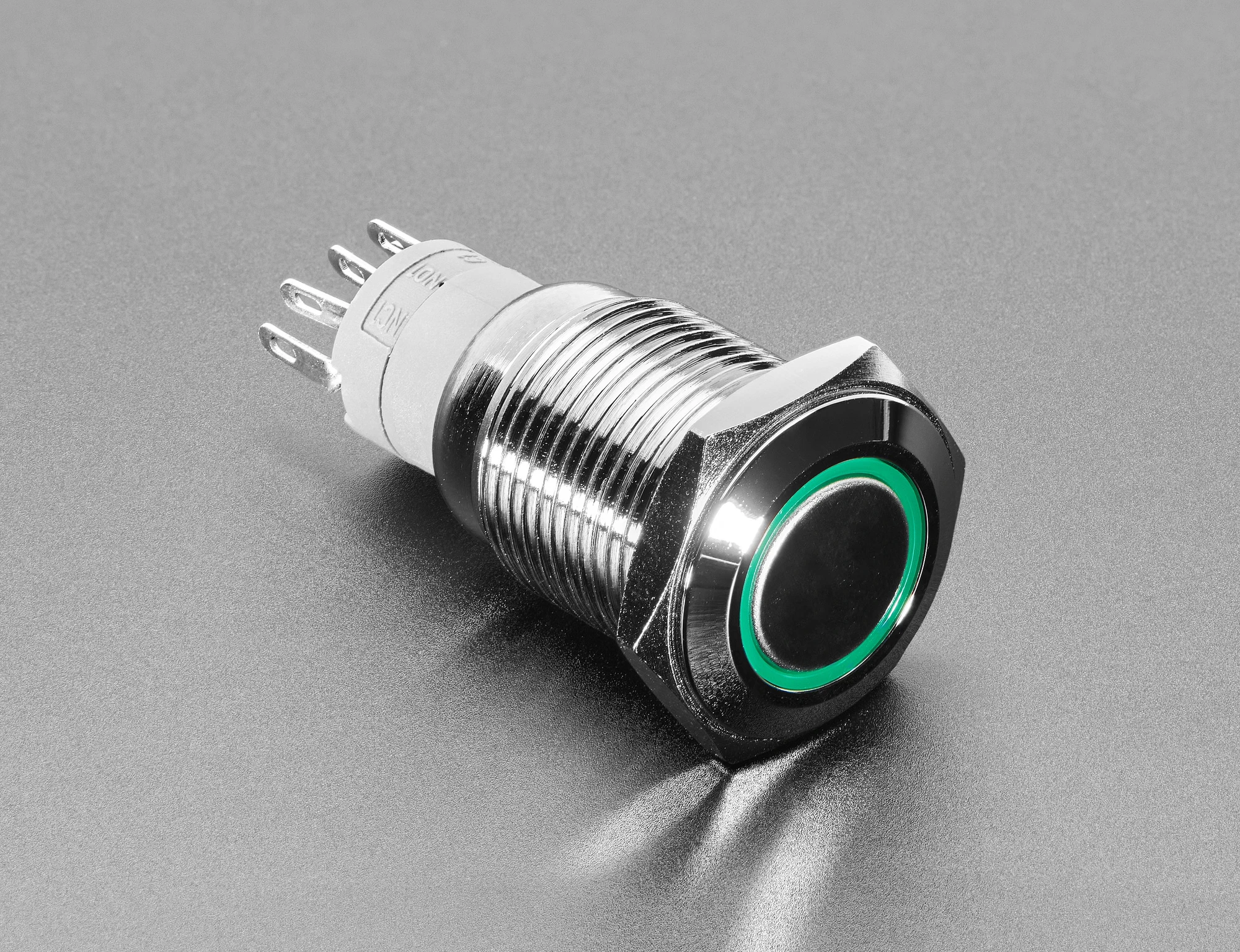 Bouton poussoir métallique étanche 16 mm 12-24 V avec voyant LED vert bouton poussoir métallique étanche 16 mm 12-24 v avec voyant led vert - Didactico Tunisie