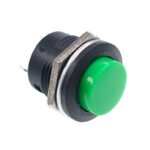 bouton poussoir r13-507 - Bouton poussoir momentané Vert R13-507 16 mm sans verrouillage 3A 250V - Didactico Tunisie
