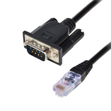 Cable console RJ45 vers RS232 male