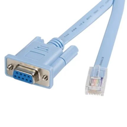 Cable console RJ45 vers RS232 male