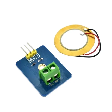 capteur vibration piezo-electrique - Module capteur de vibration 3.3v/5v piezo-electrique sortie analogique - Didactico Tunisie