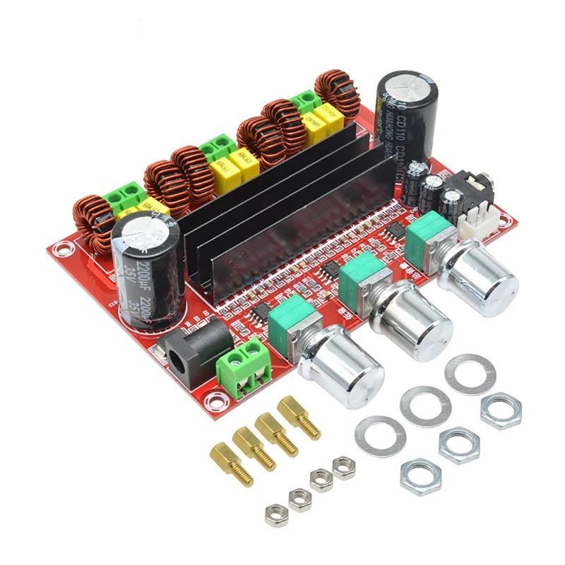 Carte amplificateur numérique XH-M139 TPA3116D2 2.1 canaux 2x50W plus 100W subwoofer 12V-24V Carte amplificateur numérique XH-M139 TPA3116D2 2.1 canaux 2x50W plus 100W subwoofer 12V-24V