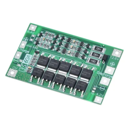 carte protection batterie lithium bms 3s 18650 11.1v/12.6v 60a (version améliorée) - didactico tunisie