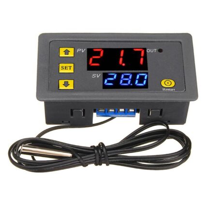 controleur temperature w3230 - Controleur de temperature W3230 AC 220V + sonde de 1 métre - Didactico Tunisie