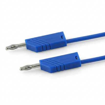 cordon banane 4 - Cordon banane-banane 4 mm bleu 0.5M - Didactico Tunisie
