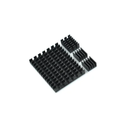 ensemble dissipateur de chaleur noir 4 en 1 en aluminium pour raspberry pi 4b - Didactico Tunisie