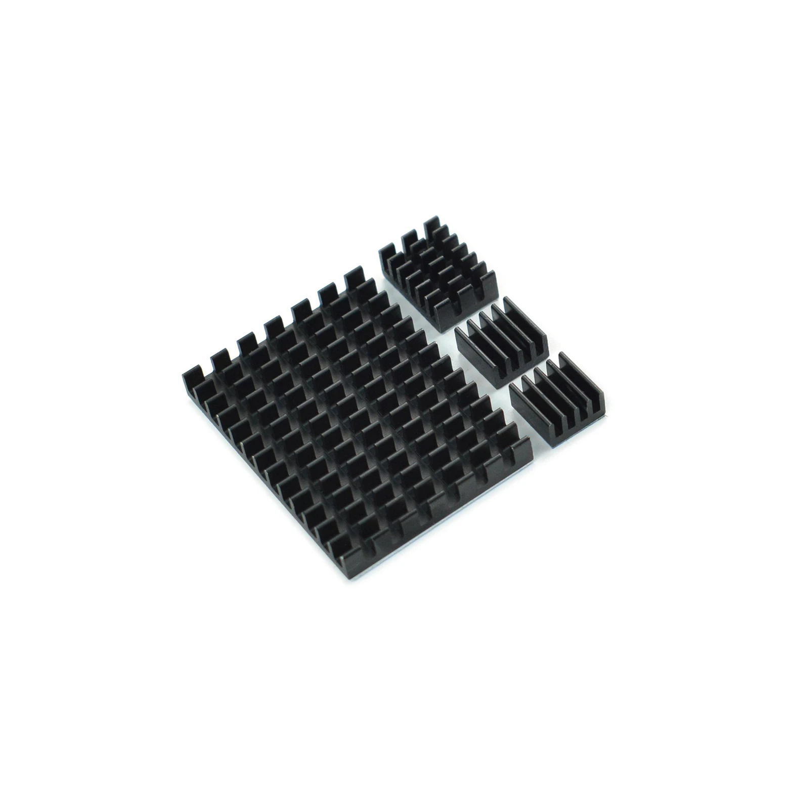 Ensemble dissipateur de chaleur noir 4 en 1 en aluminium pour Raspberry Pi 4B ensemble dissipateur de chaleur noir 4 en 1 en aluminium pour raspberry pi 4b - Didactico Tunisie