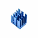 dissipateur mosfet en alliage d’aluminium bleu pour raspberry pi 3 : taille 9 * 9 * 12mm - Didactico Tunisie