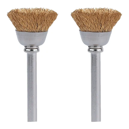 dermel lot 2 brosse laiton 536 - didactico tunisie