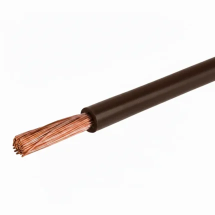 fil électrique souple marron 0.75mm² - Fil electrique souple Marron 0.75mm² L=1M - Didactico Tunisie