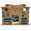 Kit de démarrage Arduino avec capteurs IoT et modules pour projets de maison intelligente et domotique avancée.