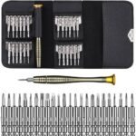 kit tournevis précision - Kit Tournevis de Précision 25 en 1 Avec Pochette en Cuir Pour Réparation - Didactico Tunisie