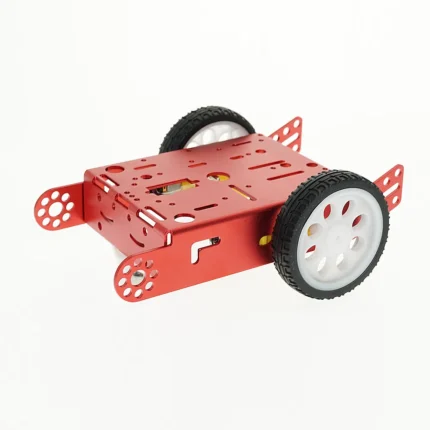 kit voiture robot - Kit voiture de robot intelligent 2WD en alliage d’aluminium - Didactico Tunisie