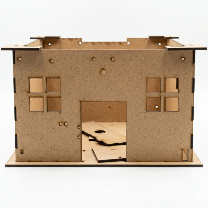 Kit smart home didactique avec modules électroniques et documentation, idéal pour étudiants et makers.