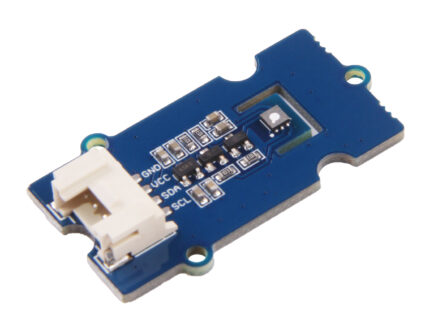 Module de capteur de gaz SGP30 compact avec connecteurs, idéal pour détection COV, sur fond neutre.