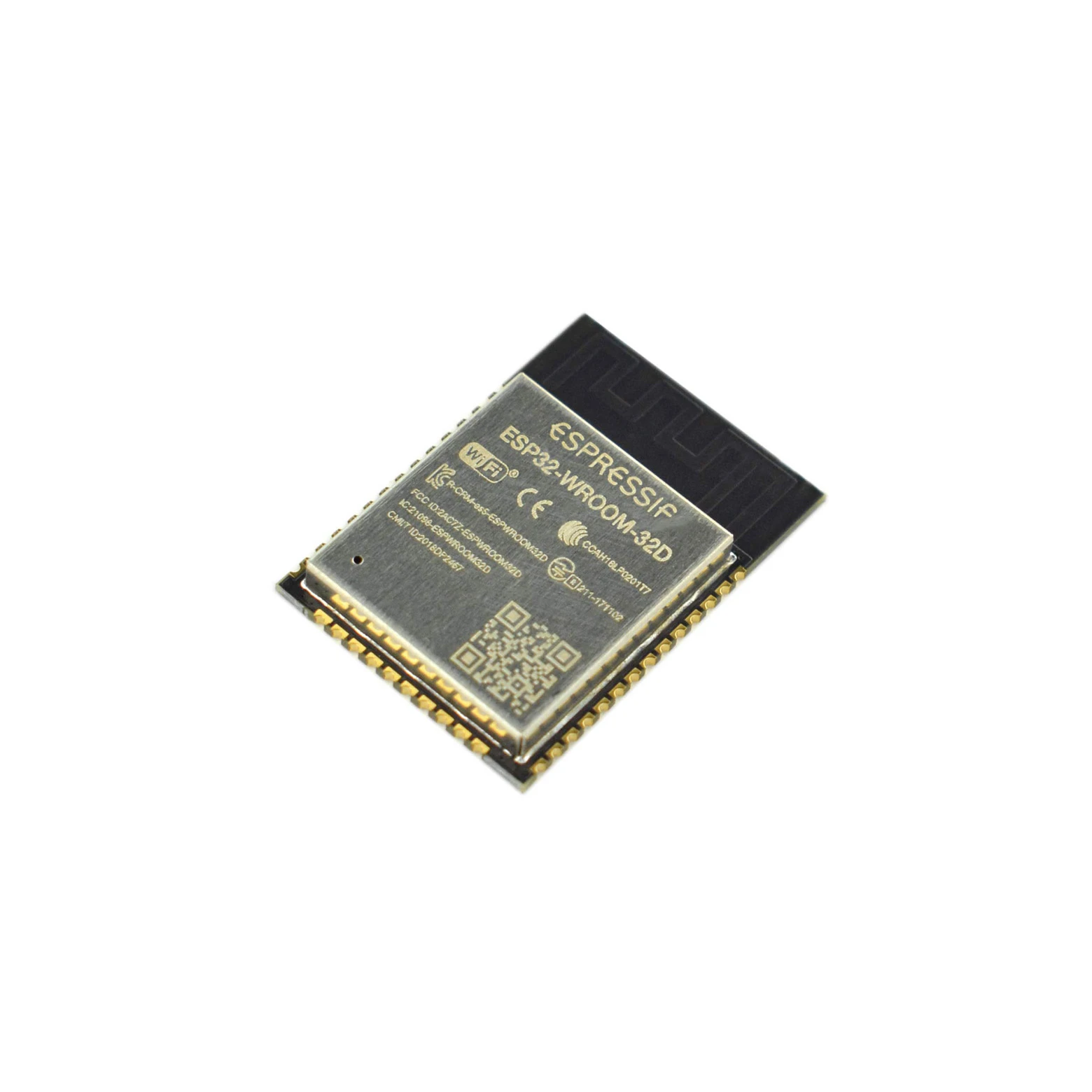 Module Expressif ESP32-WROOM-32D 4M 32Mbit Module Expressif ESP32-WROOM-32D WiFi Bluetooth 4MB Flash - vue rapprochée