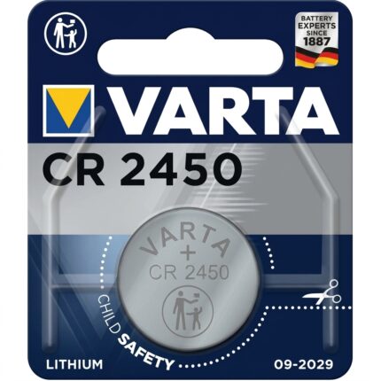 pile bouton cr2450 3v varta - Didactico Tunisie