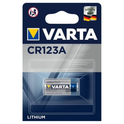 pile varta lithium cr123a - Didactico Tunisie